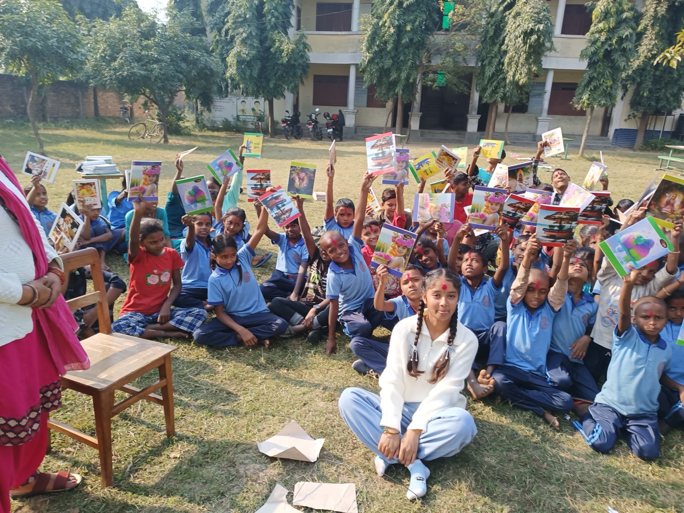 Book distribution day