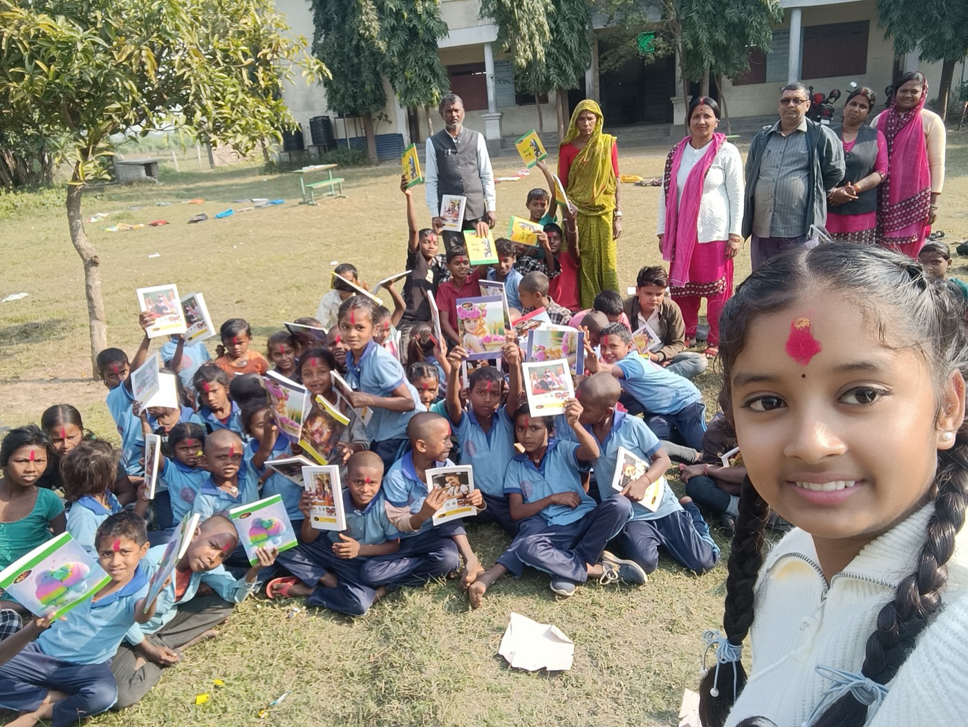 Book distribution day