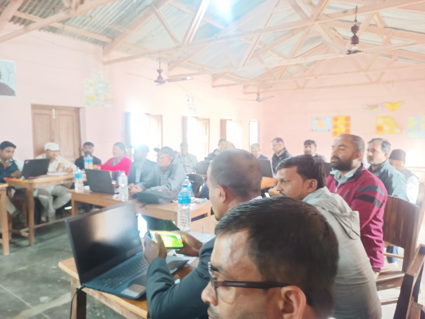 Teacher training session