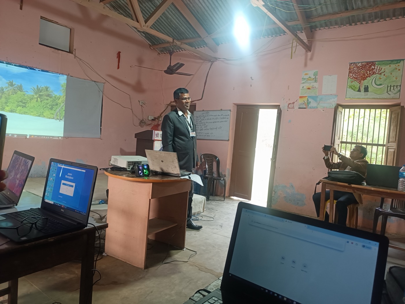 Teacher training session